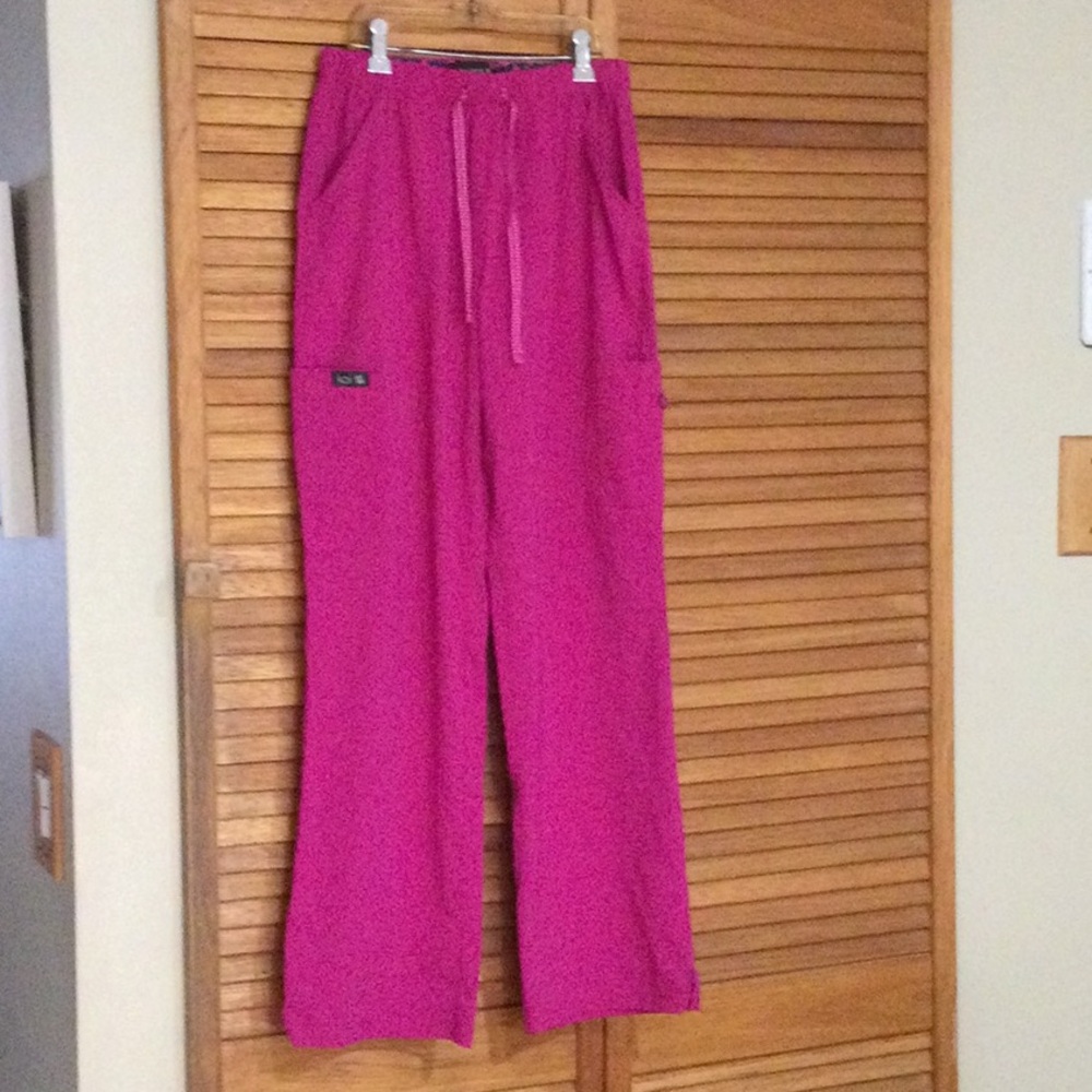 Koi Women's Vibrant Pink scrub Bottoms